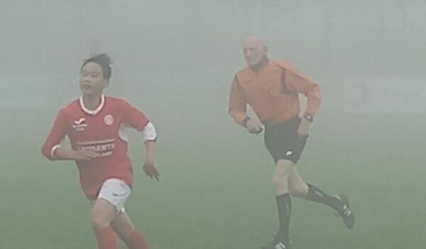 Frans in de mist